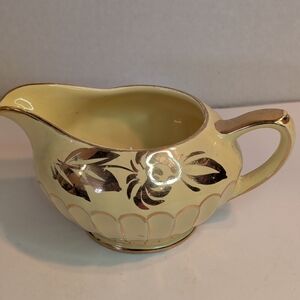 Vintage cream pitcher by the Sadler pottery company in England. #2360